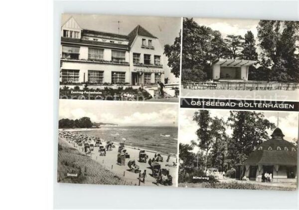 Boltenhagen Ostseebad Freilichtbühne Strand Zentrag Ferienhei