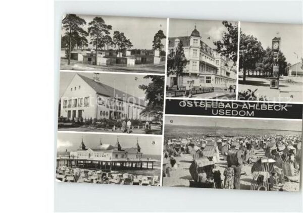 Ahlbeck Ostseebad Urlauberdorf Erholungsheim Haus der Erh