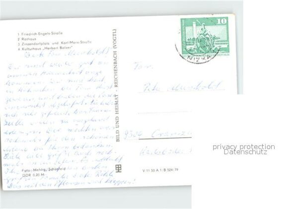 Niesky Friedrich Engels- Strasse Rathaus Karl – Bild 2
