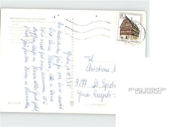 Guben Wilhelm Pieck- Strasse Postamt Klosterk – Bild 2