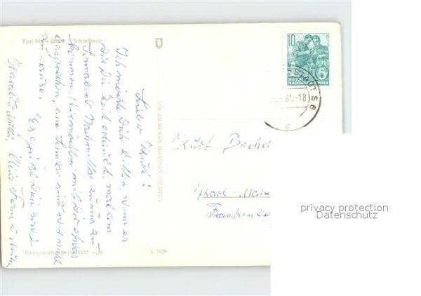 Karl-Marx-Stadt Schlossteich – Bild 2