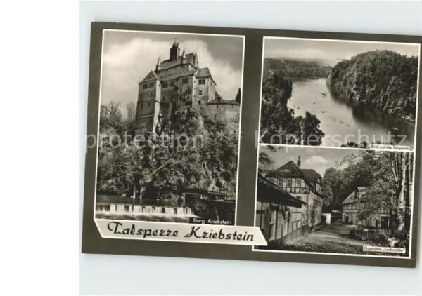 Kriebstein Talsperre Gaststätte Lochmühle