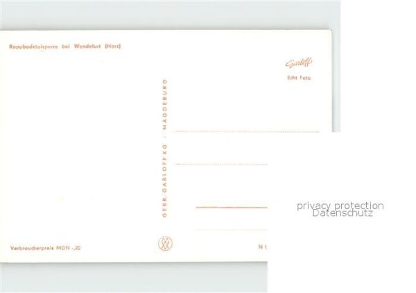 Wendefurth Rappbodetalsperre – Bild 2