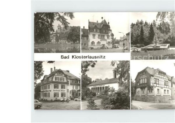 Bad Klosterlausnitz Rathaus Kurpark Kurhotel Köppe
