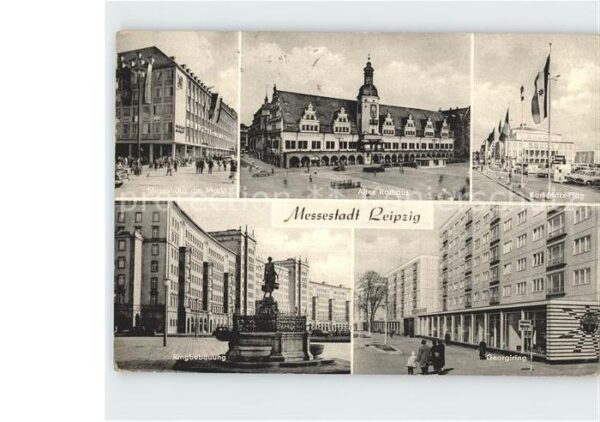 Leipzig Karl Marx- Platz Altes Rathaus Ringbeba