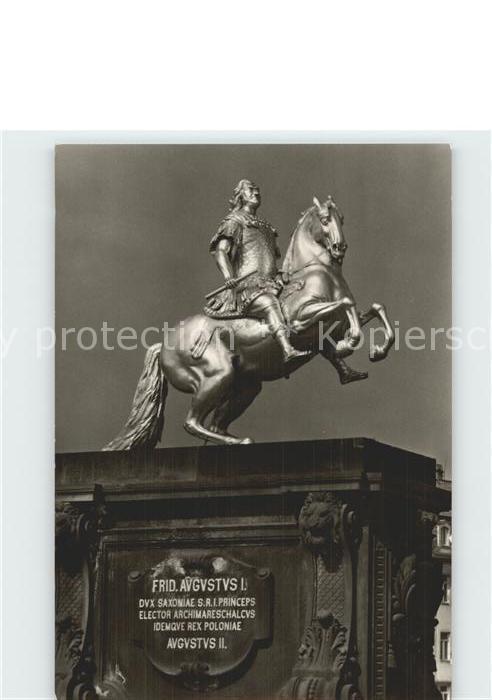 Dresden Der goldene Reiter