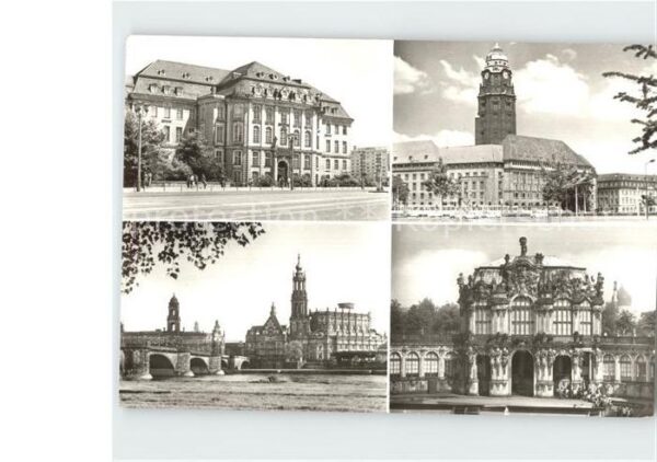 Dresden Landhaus Rathaus Zwinger