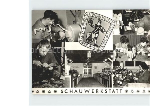Seiffen Erzgebirge Schauwerkstatt Seiffener Volkskunst