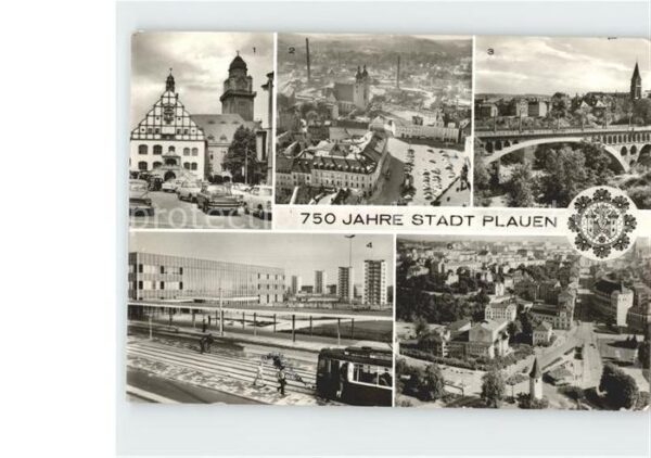 Plauen Dresden Rathaus am Altmarkt Friedrich Ebert Brü