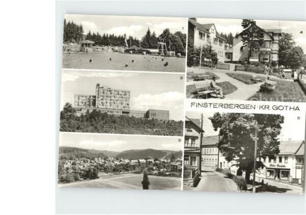 Finsterbergen Waldschwimmbad Erholungsheim Wilhelm Pi