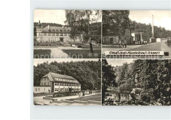 Alexisbad Harz Ferienheim Geschwister Scholl Gaststätt
