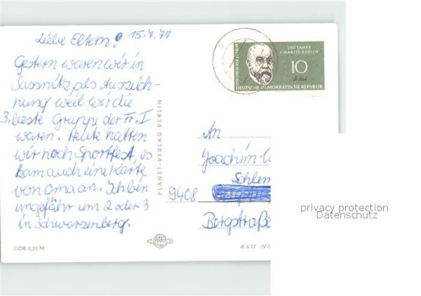 Sassnitz Ostseebad Ruegen Fährhafen Königsstuhl Wilhelm Pieck Rin – Bild 2