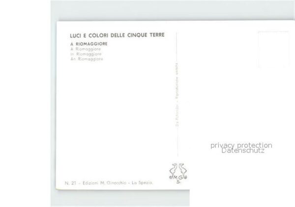 Riomaggiore Luci e colori delle cinque terre – Bild 2