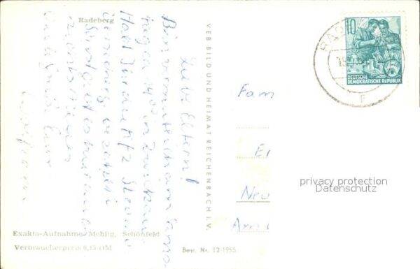 Radeberg Sachsen Ortsansicht – Bild 2