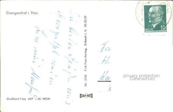 Georgenthal Gotha Ortsansicht – Bild 2