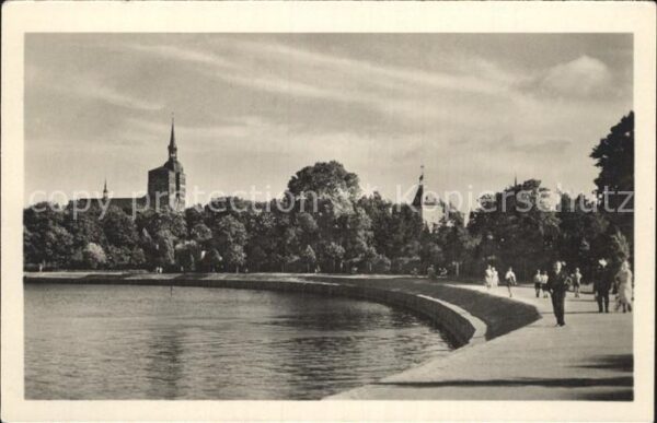 Stralsund Mecklenburg Vorpommern Ernst Thälmann Ufer