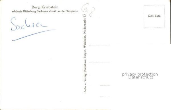 Kriebstein Ritterburg Sacgsens – Bild 2