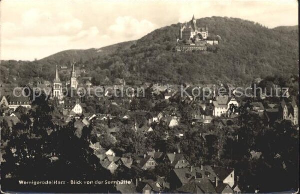 Wernigerode Harz Sennhütte Burg Kirche