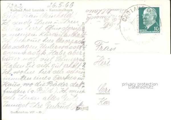 Lausick Bad Kurbad Kurmittelhaus – Bild 2