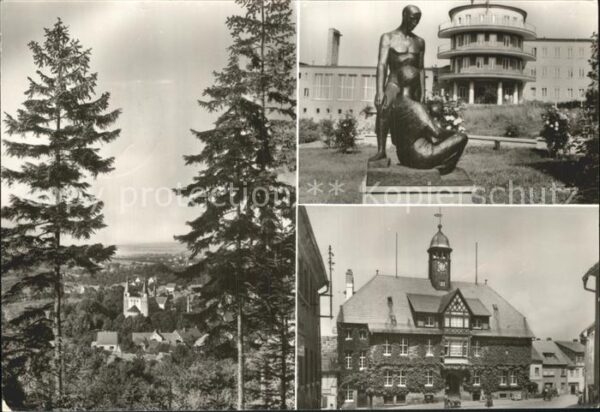 Gernrode Harz Panoramaweg FDGB Ferienheim Fritz Hecke