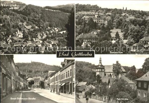 Bad Gottleuba-Berggiesshuebel Kirche Sanatorium