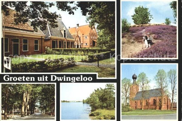 Dwingeloo Heidelandschaft Kirche Häuser