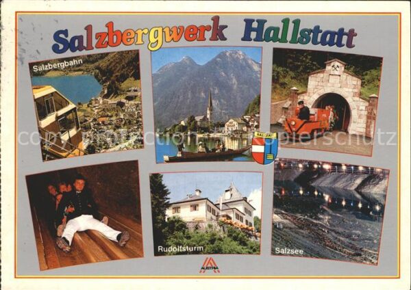Hallstatt Austria Salzbergwerk Salzbergbahn See Rudolfstu