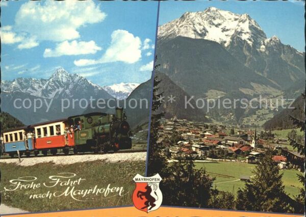 Mayrhofen Zillertal Luftkurort Grünberg Zillertalbahn