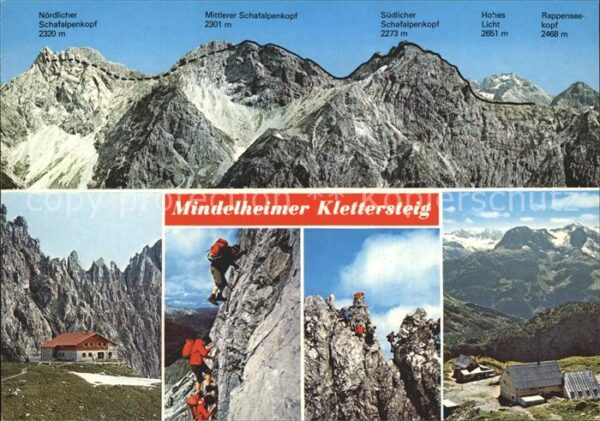 Allgaeu Region Mindelheimer Klettersteig Berghütte
