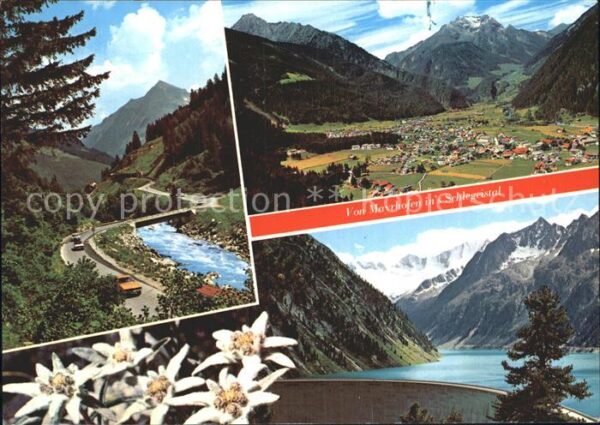 Mayrhofen Zillertal Schlegeistal Edelweiss Tristner Stausee
