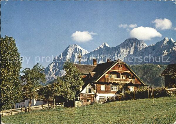 Ramsau Dachstein Steiermark Bergbauernhof Bochler Tritscherhof Tors