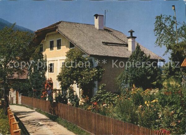 Wagrain Salzburg Heimstätte Dichter K.H. Waggerl