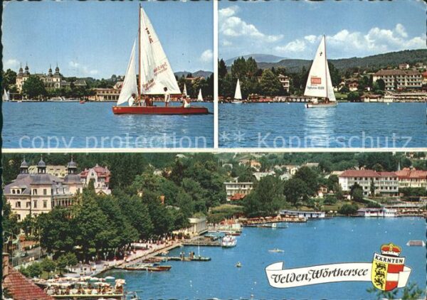 Velden Woerthersee Kärnten Ferienparadies Segelboote