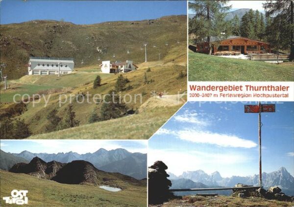 Sillian Tirol Wandergebiet Thurnthaler Ferienregion H