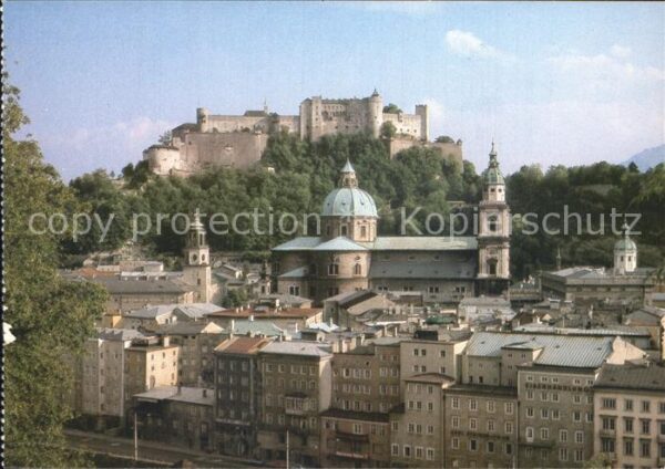 Salzburg Oesterreich Dom Festung