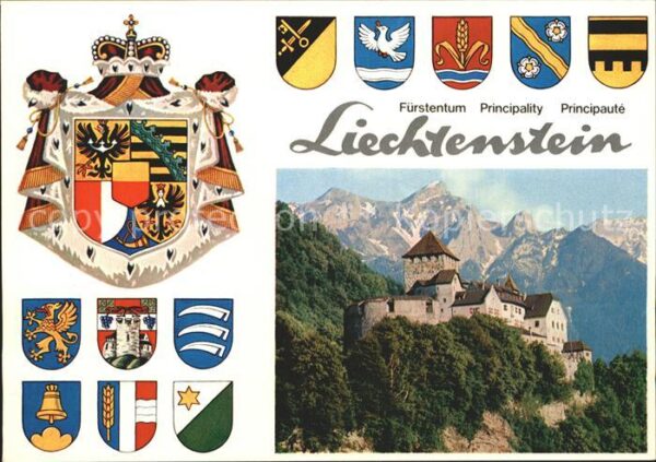 Liechtenstein  Schloss Vaduz Triesenberg Vaduz Gamprin