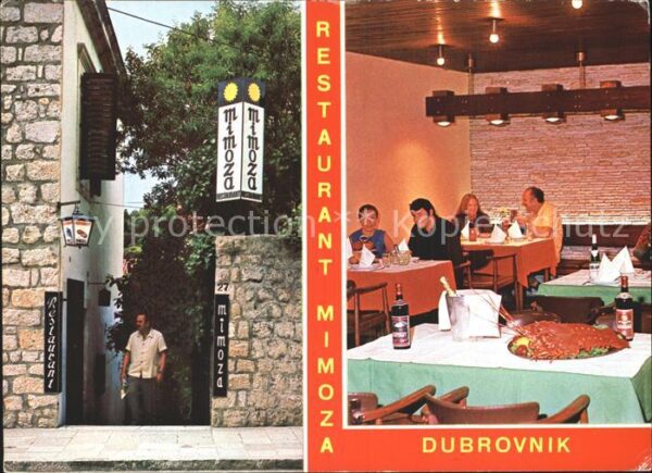 Dubrovnik Ragusa Restaurant Mimoza