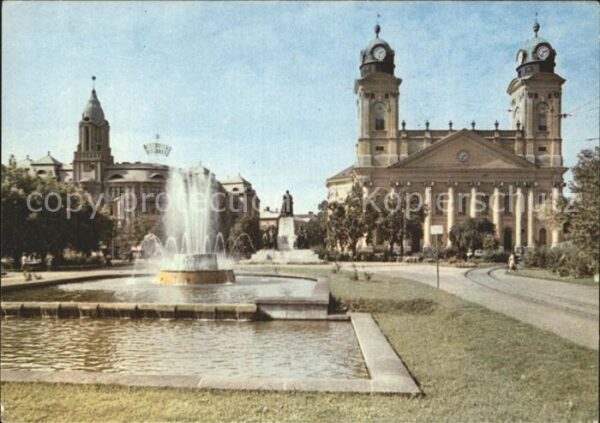 Debrecen Debrezin Kossuth Platz