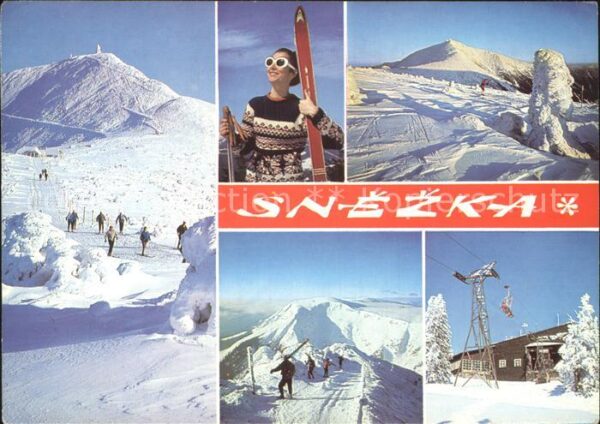 Snezku Schneekoppe Bergbahn Wintersport