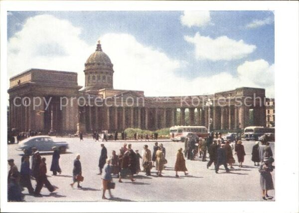 Leningrad St Petersburg Kasaner Kathedrale
