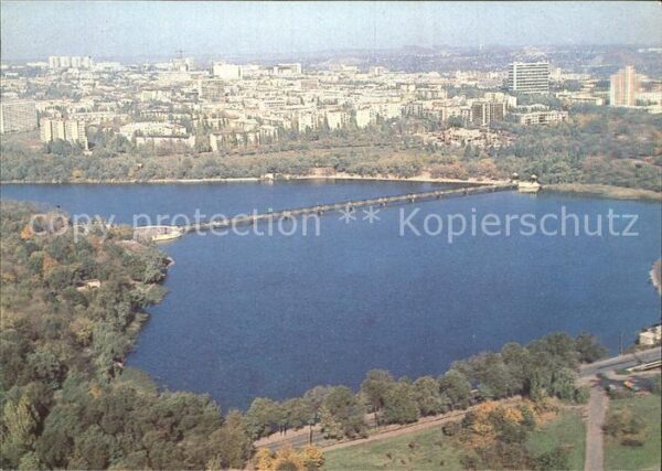 Donetsk Luftaufnahme See