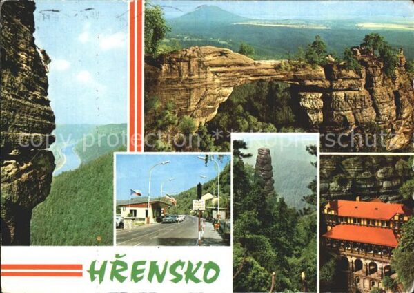 Hrensko Ortsansichten