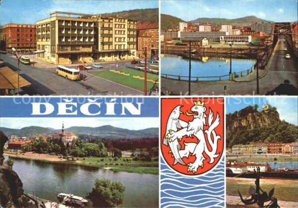 Decin Boehmen Hotel Grand Restaurant Atlantik Kirche
