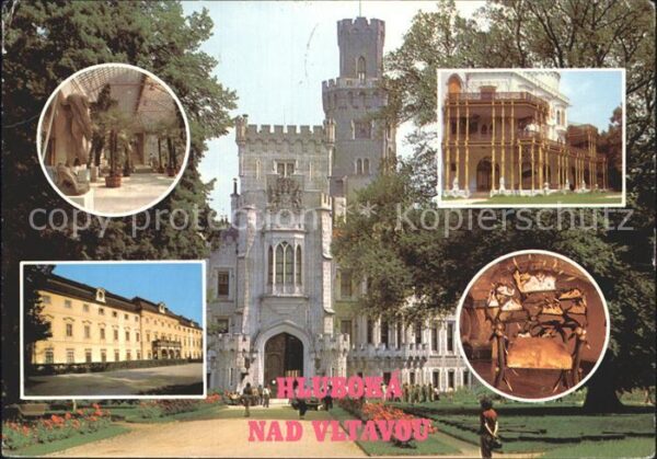 Hluboka Vltavou Schloss