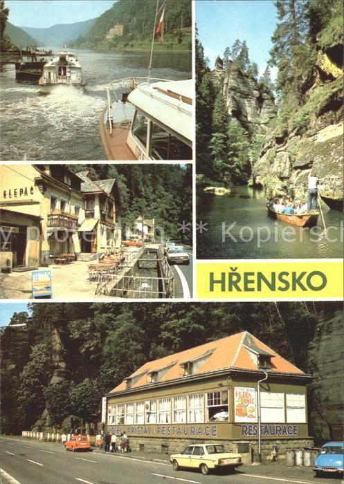 Hrensko Restaurant Klepac Hotel Pfistav Bootsfa