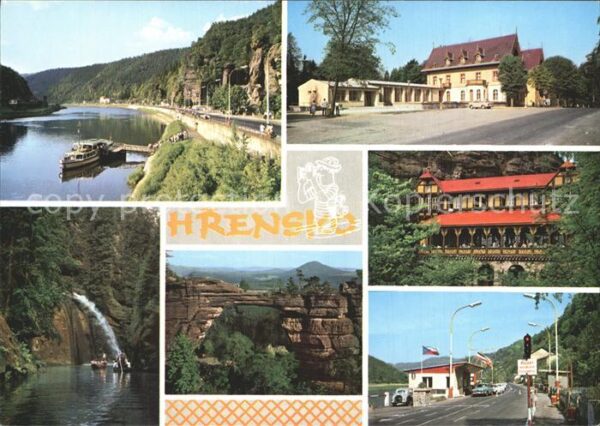 Hrensko Prebischtor Böhmische Schweiz Bootsfahr