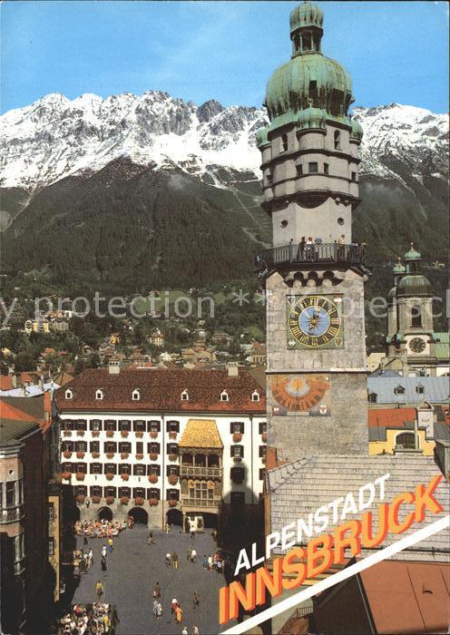 Innsbruck Herzog Friedrich Straße Stadtturm Golde
