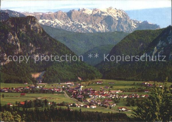 Inzell Blick Reiteralpe