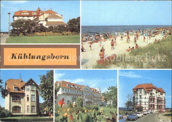 Kuehlungsborn Ostseebad FDGB Erholungsheim Jochen Weigert Stran