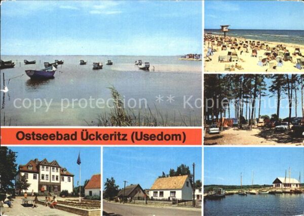Ueckeritz Usedom Achterwasser Strand Campingplatz